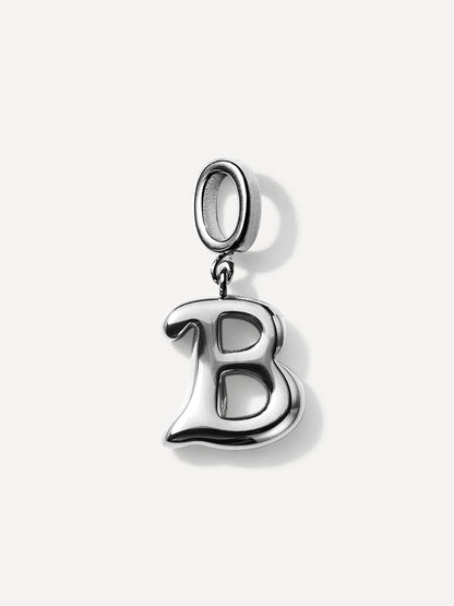 Puffy Letter Ketten-Charms
