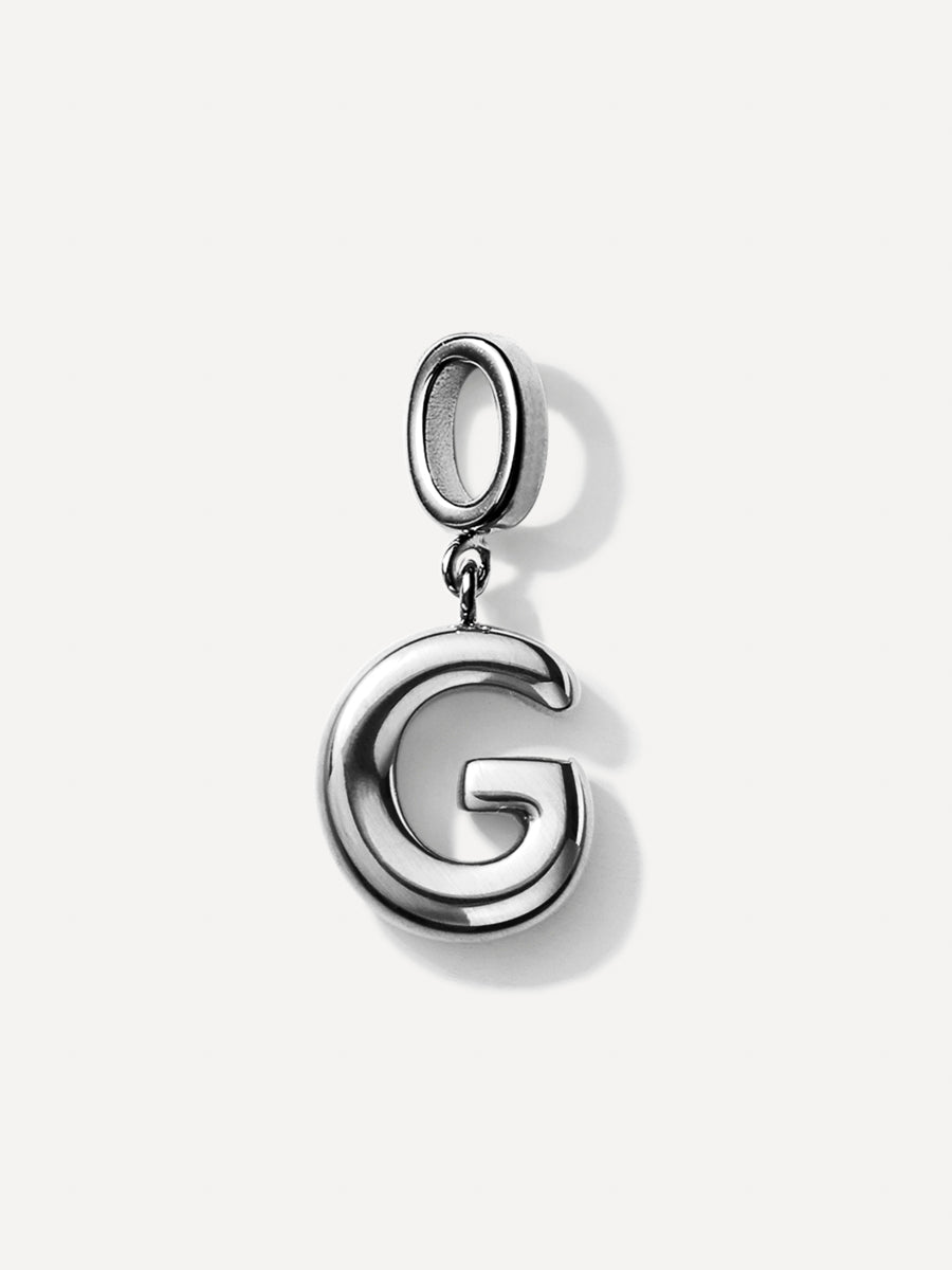 Puffy Letter Ketten-Charms