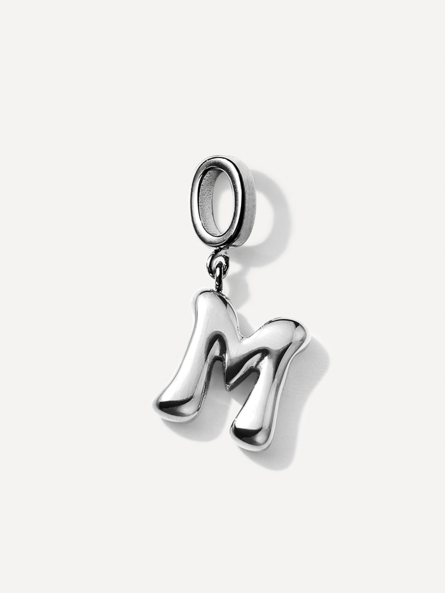 Puffy Letter Ketten-Charms