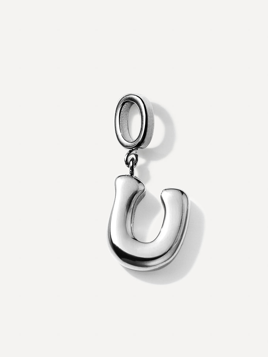 Puffy Letter Ketten-Charms