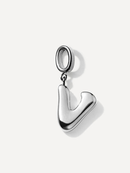 Puffy Letter Ketten-Charms