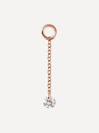 18K rosévergoldet