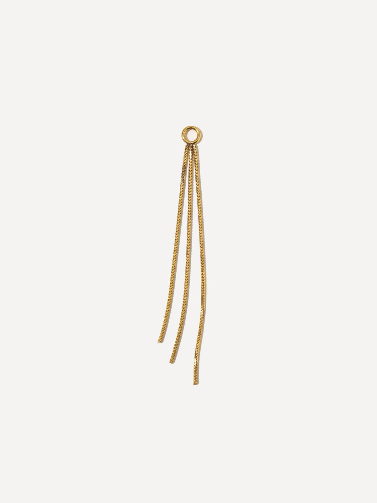 60x3mm Graceful Tassel Ohrring-Charm