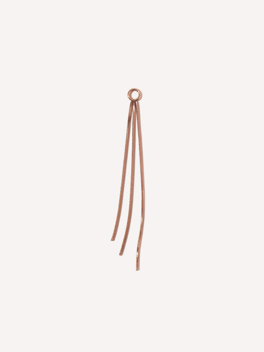 60x3mm Graceful Tassel Ohrring-Charm