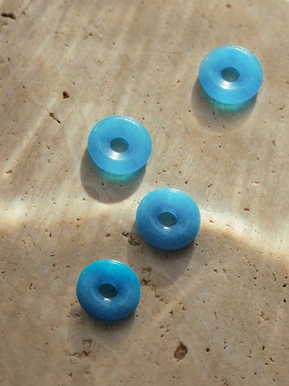 (Passend zu Ohrringen ≥ 17 mm)  Dreamy Donut Blue Ohrring-Charm