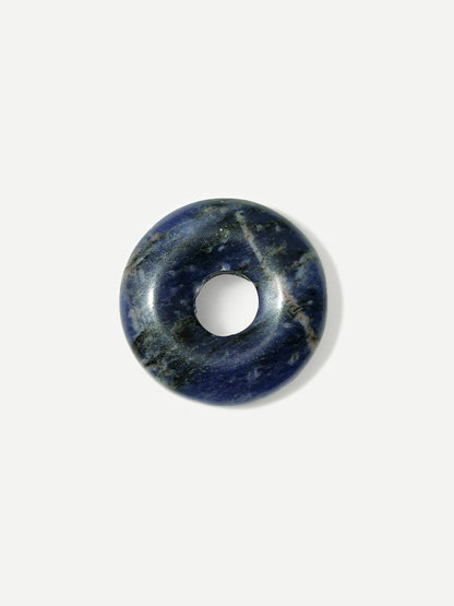 (Passend zu Ohrringen ≥ 17 mm)  Dreamy Donut Navy Blue Ohrring-Charm