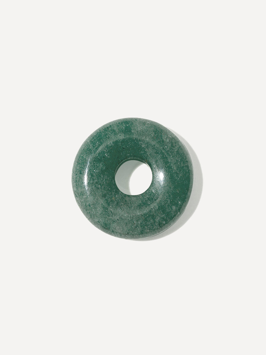 (Passend zu Ohrringen ≥ 17 mm)  Dreamy Donut Jade Green Ohrring-Charm