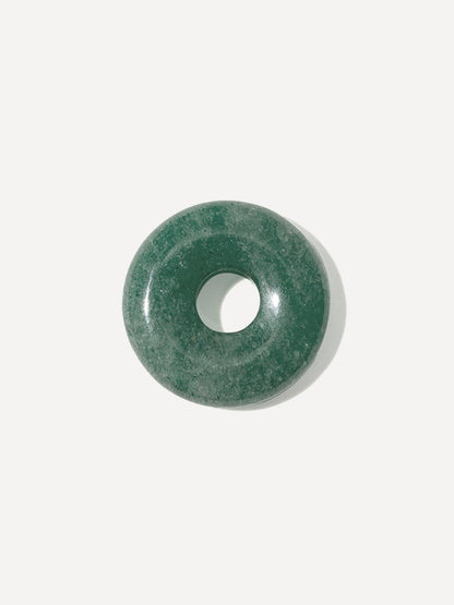 (Passend zu Ohrringen ≥ 17 mm)  Dreamy Donut Jade Green Ohrring-Charm
