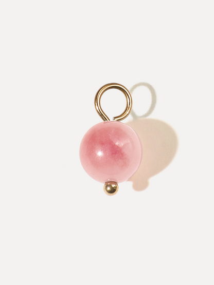 8,4mm Strawberry Pink Ohrring-Charm