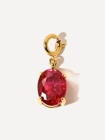 Shining Birth Ruby Ketten-Charm