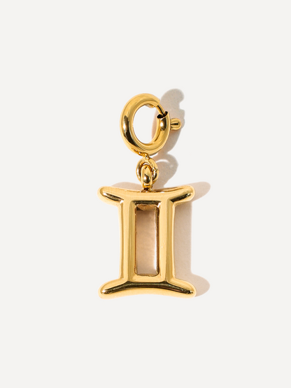 Classic Zodiac Ketten-Charm - Gemini