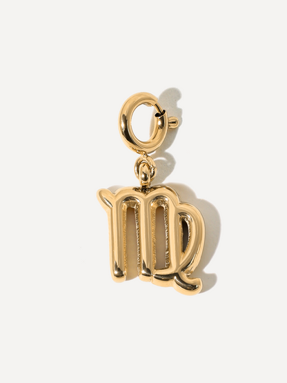 Classic Zodiac Ketten-Charm - Virgo