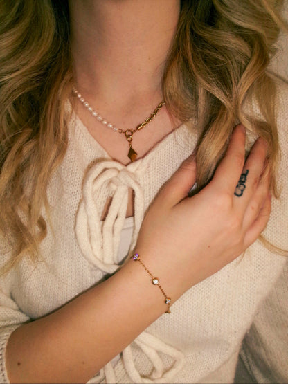 Geometric Grace Ketten-Charm