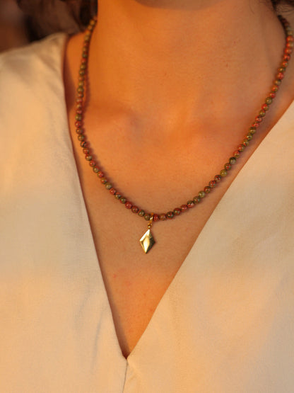 Geometric Grace Ketten-Charm