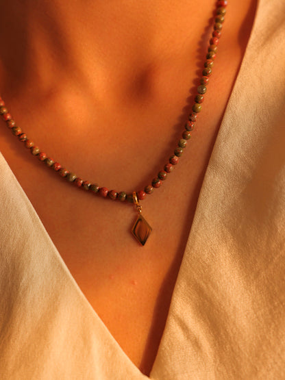 Geometric Grace Ketten-Charm