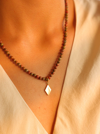 Geometric Grace Ketten-Charm