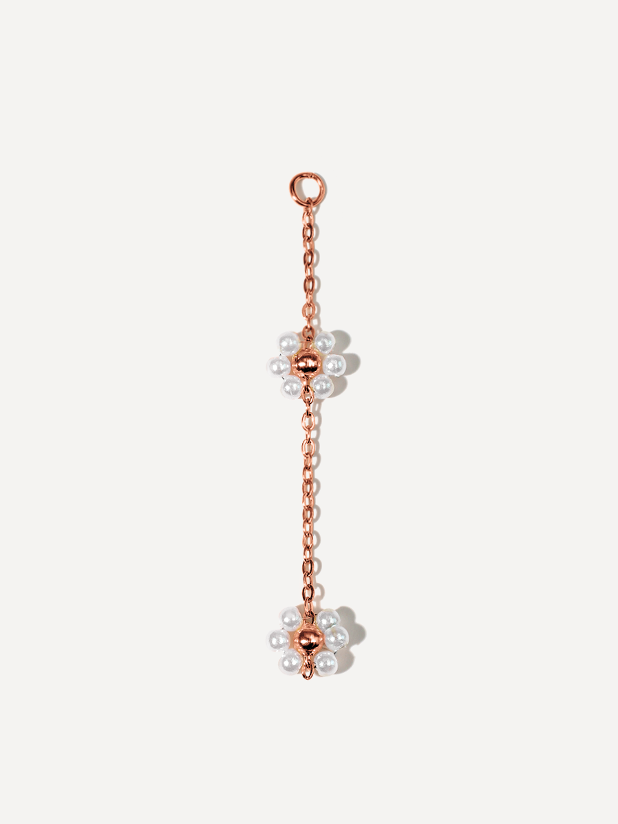 58x9,3mm Petal Elegance Ohrring-Charm