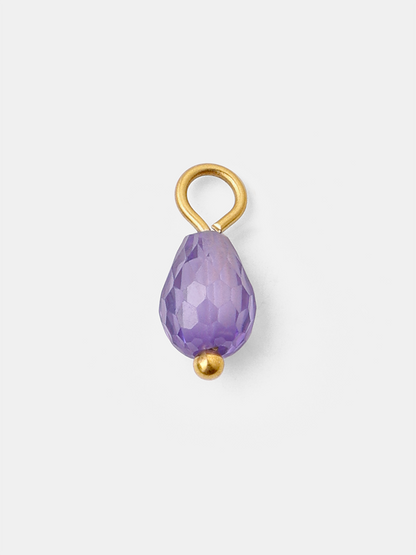 6x8,2mm Gentle Tear Ohrring-Charm