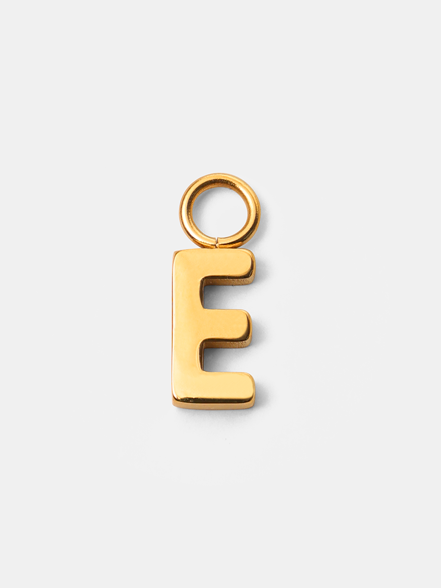 Pure Letter Ohrring-Charms