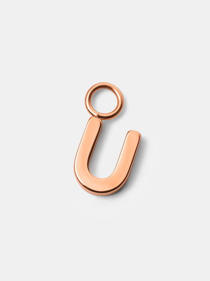 Pure Letter Ohrring-Charms