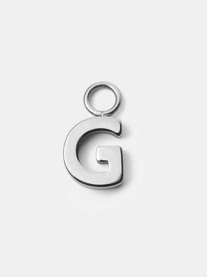 Pure Letter Ohrring-Charms