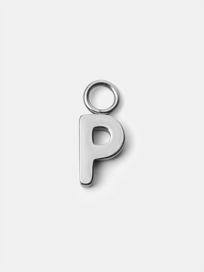 Pure Letter Ohrring-Charms