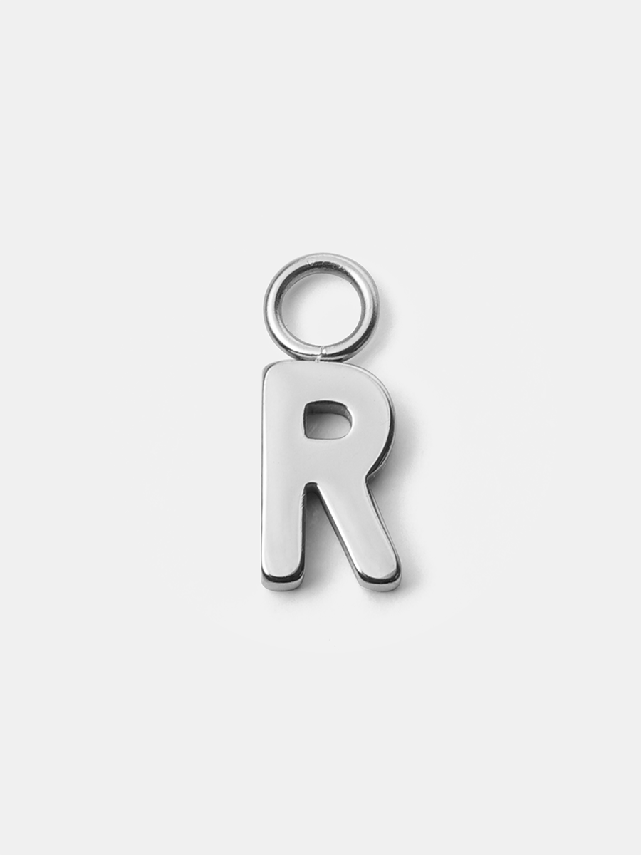 Pure Letter Ohrring-Charms