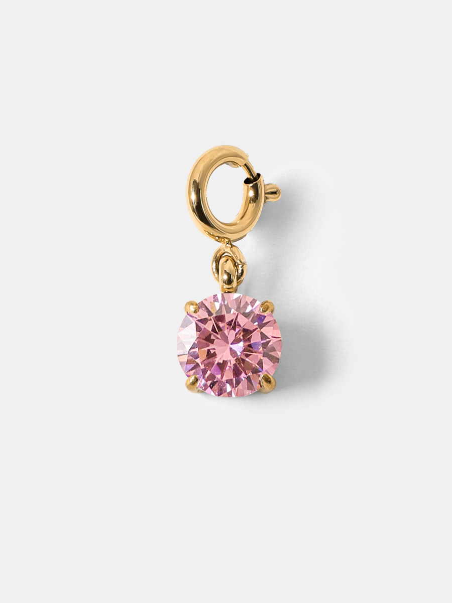 Crystal Delight Pink Ketten-Charm