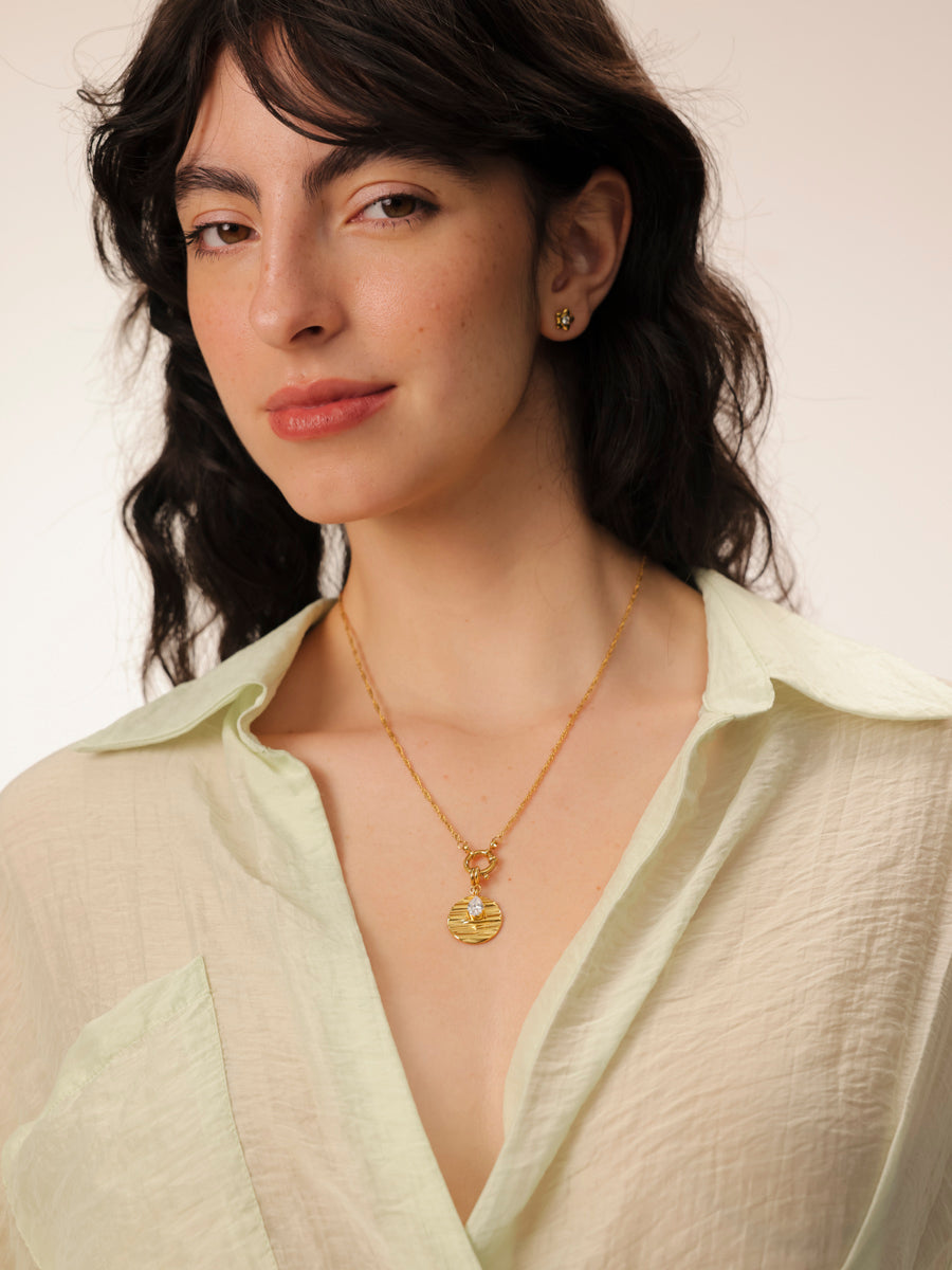 Shine Teardrop Ketten-Charm
