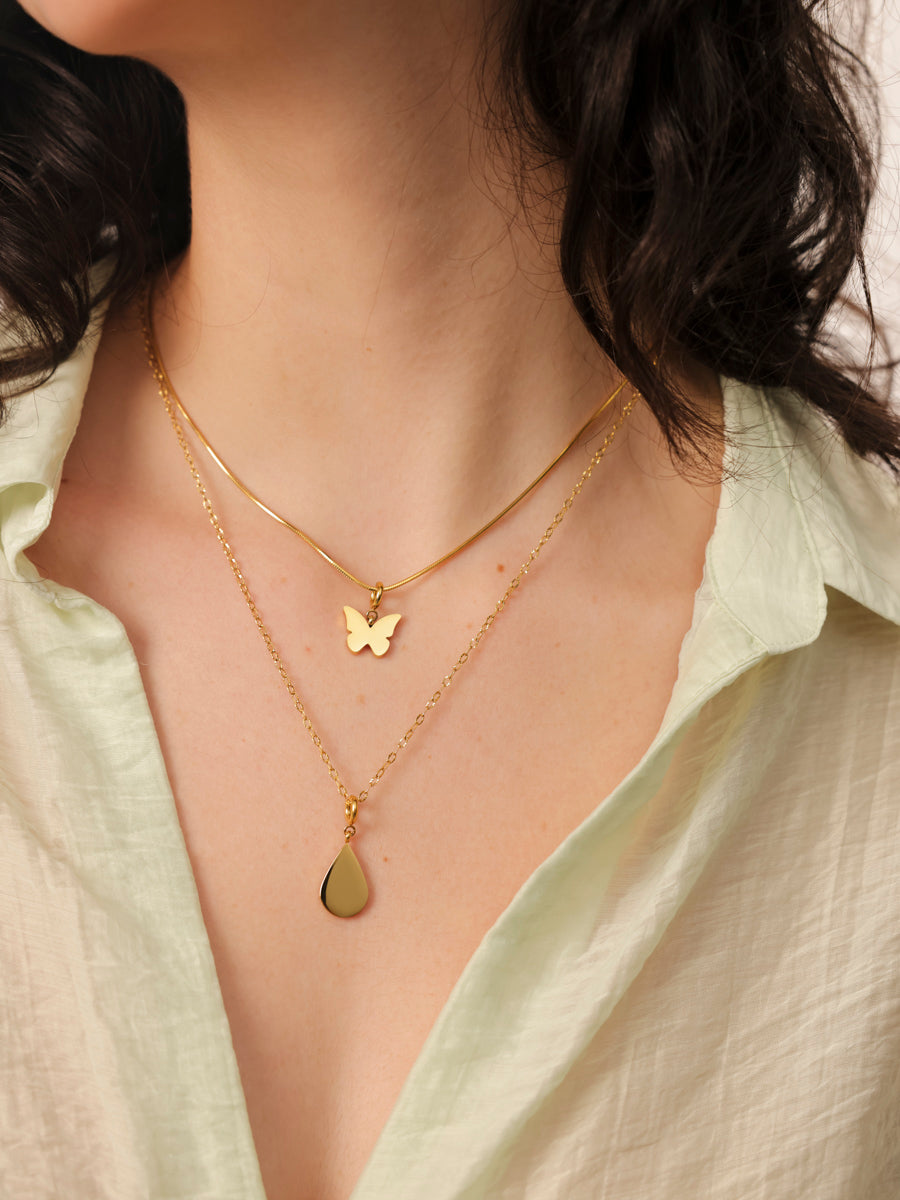 Teardrop Harmony Ketten-Charm
