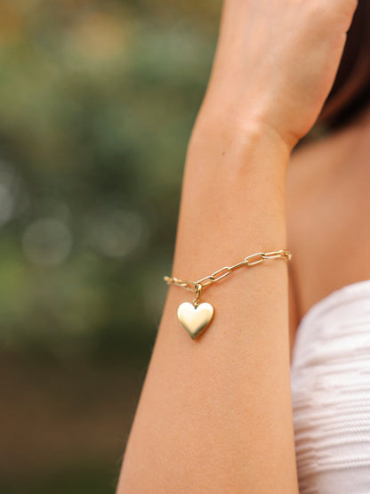 Elegant Heart Ketten-Charm