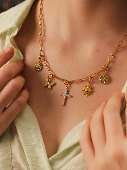 Elegant Sun Ketten-Charm