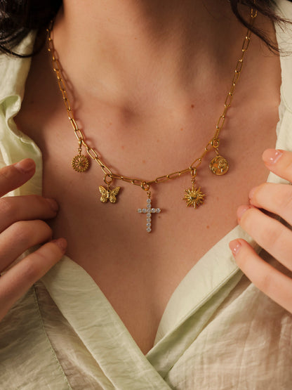 Elegant Sun Ketten-Charm