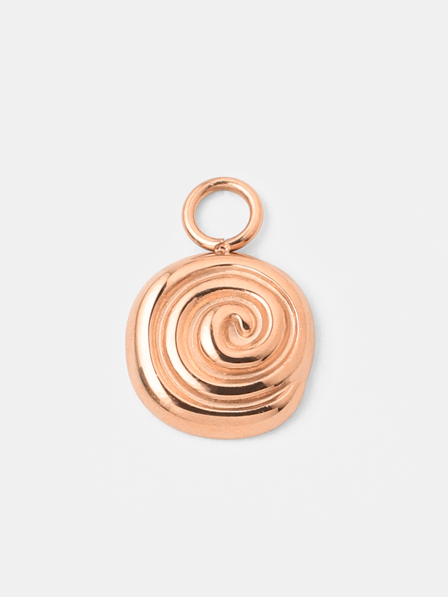 10,3mm Spiral Glow Ohrring-Charm