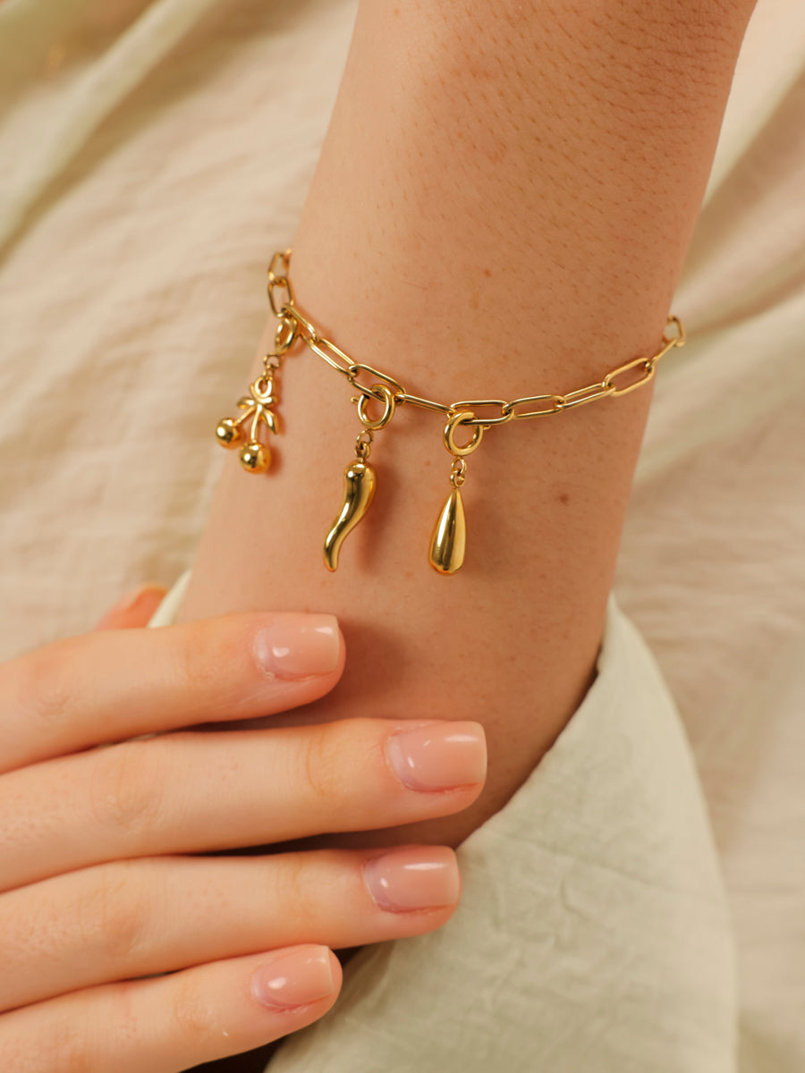 Wave Form Ketten-Charm