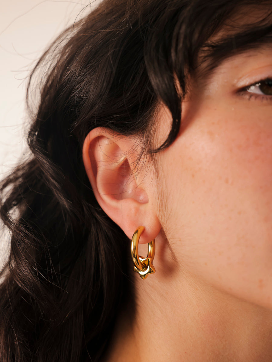 13,2mm Silent Star Ohrring-Charm