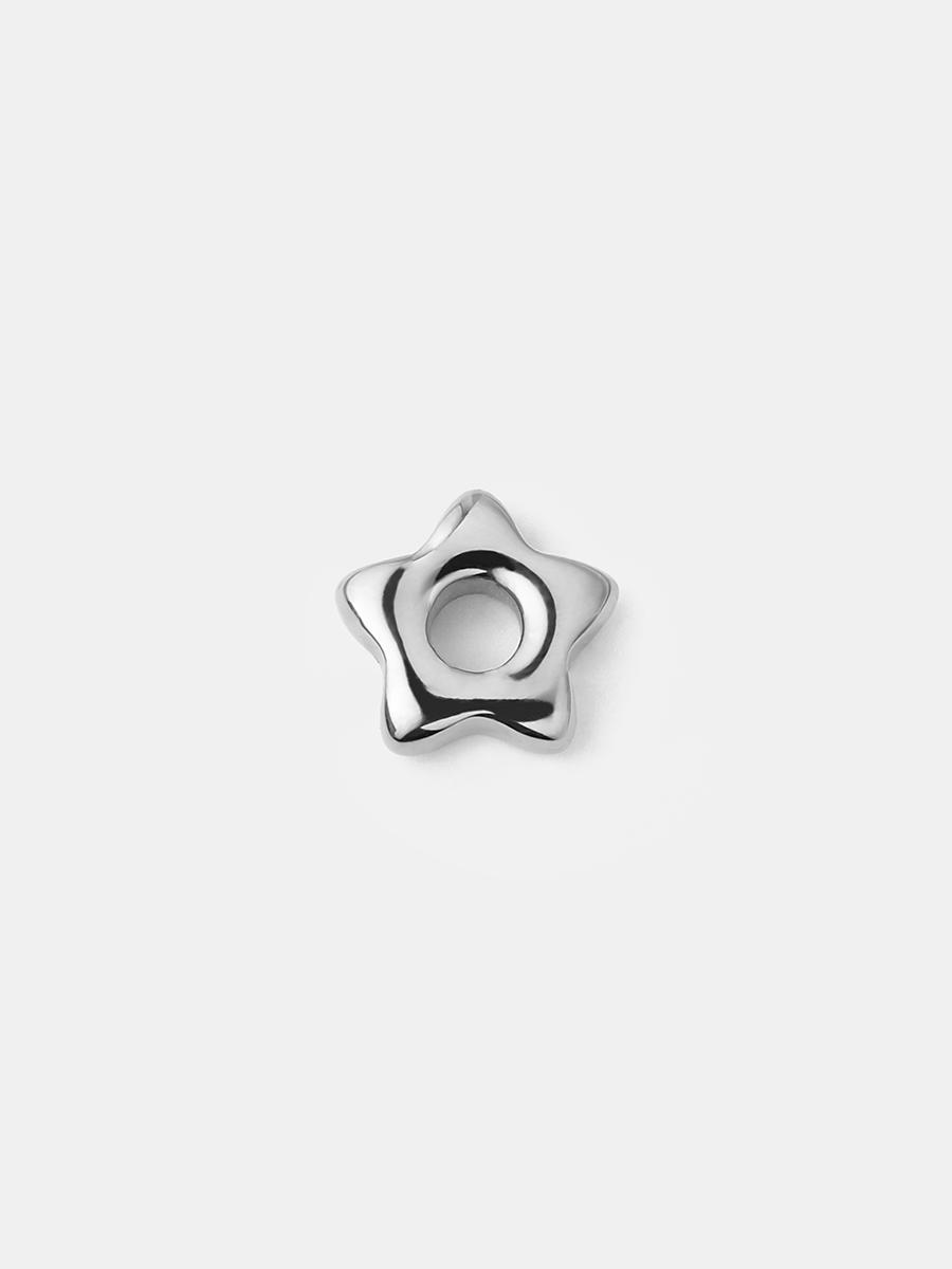 13,2mm Silent Star Ohrring-Charm