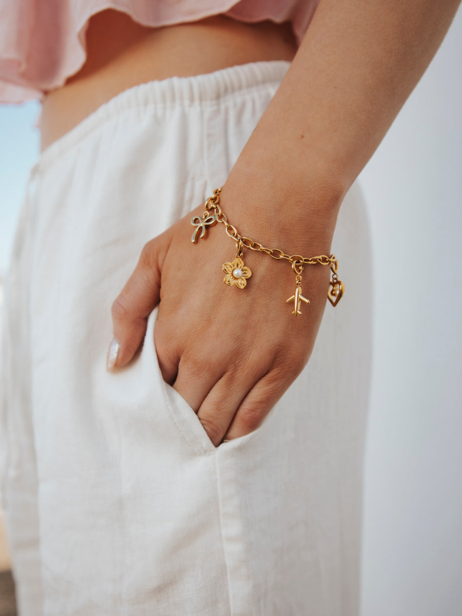 Blossoming Pearl Ketten-Charm