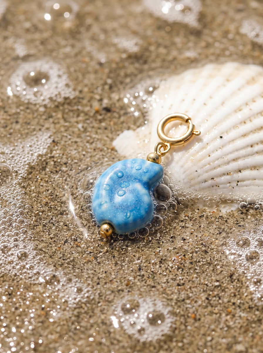 Seashell Melody Ketten-Charm