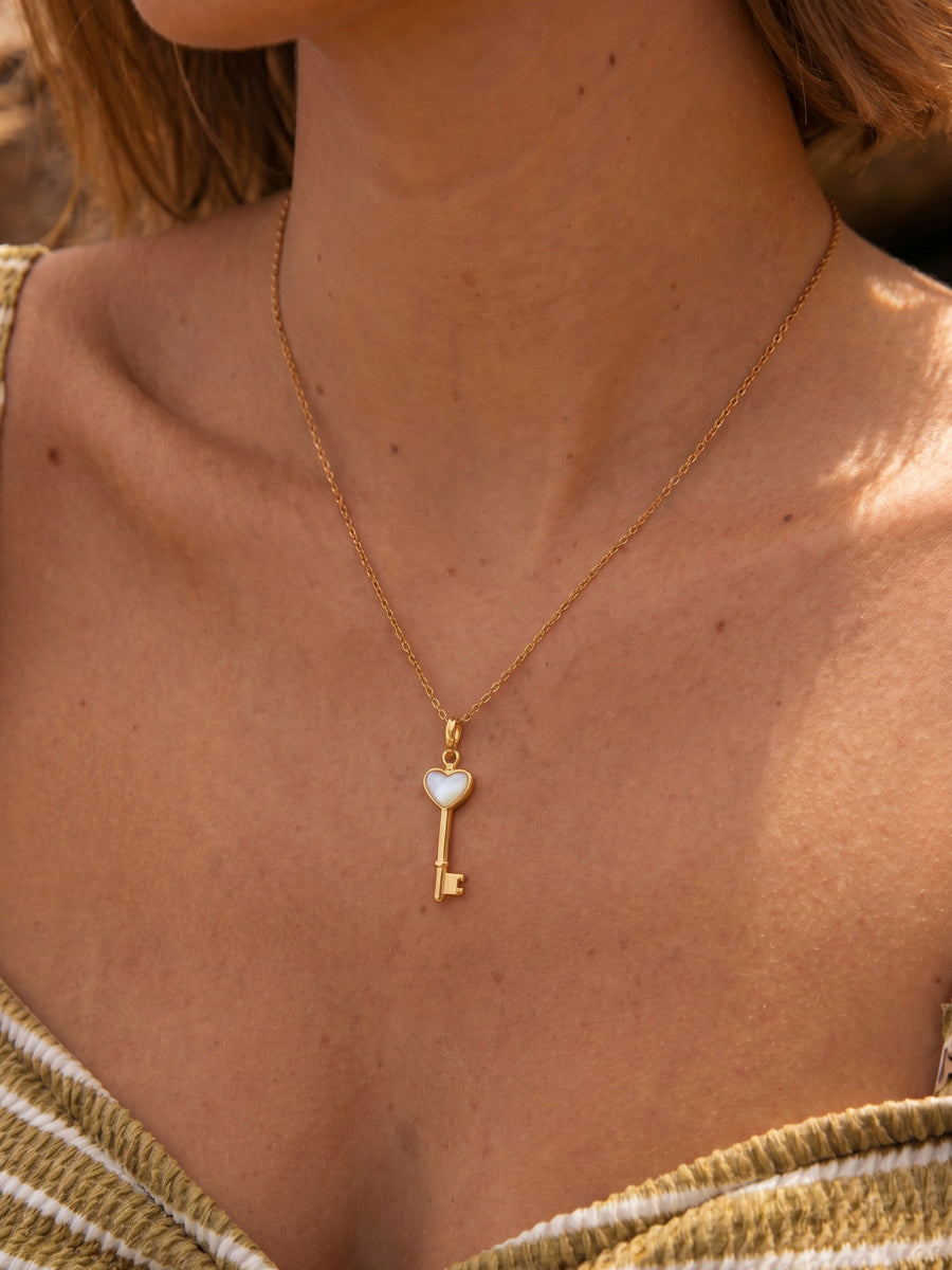 Unlock My Heart Ketten-Charm