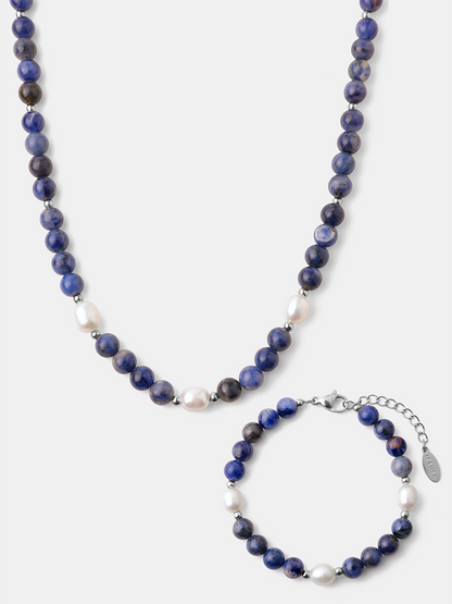 Dawn Pearl Dark Blue Set