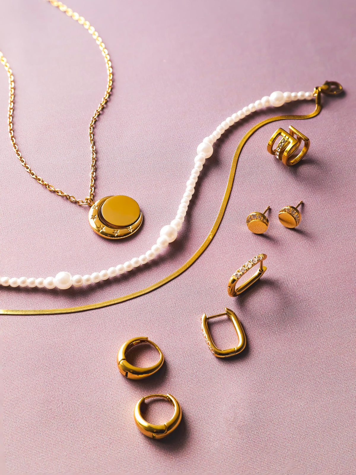Enchanting Pearl Layered Kette