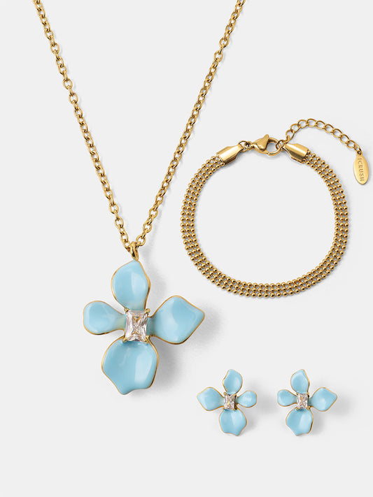 Floral Crystal Set