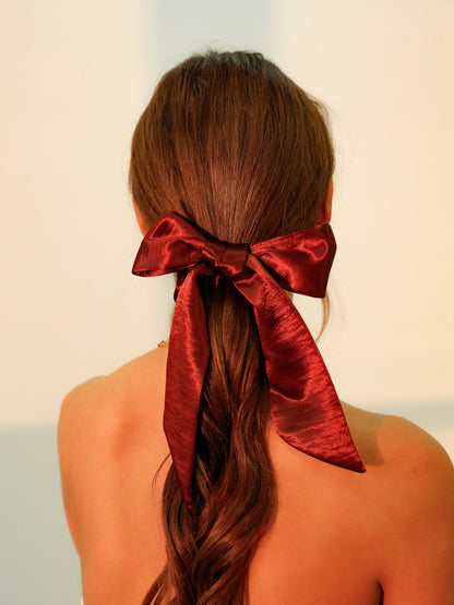 Graceful Bow Scrunchie