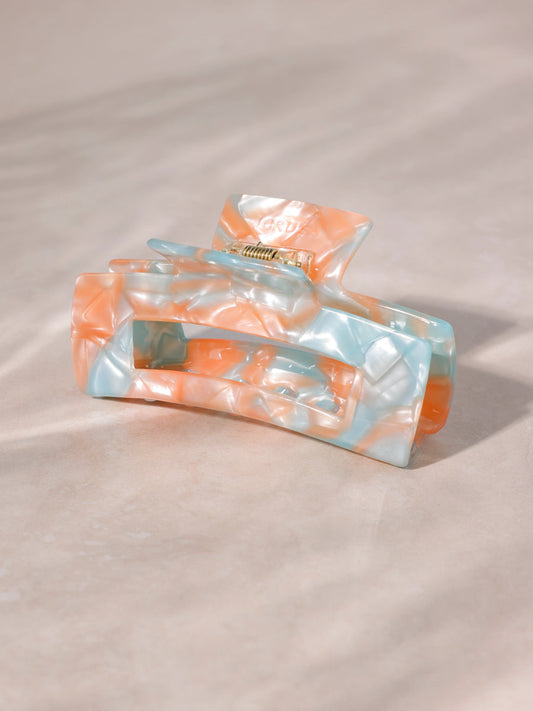 Modern Style Haarklammer Peach Blue