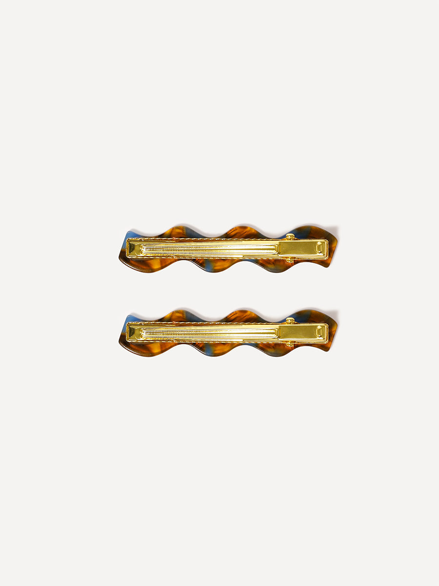 Ripple Mixed Color Hairpin