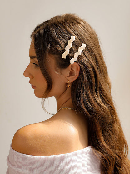 Ripple Mixed Color Hairpin