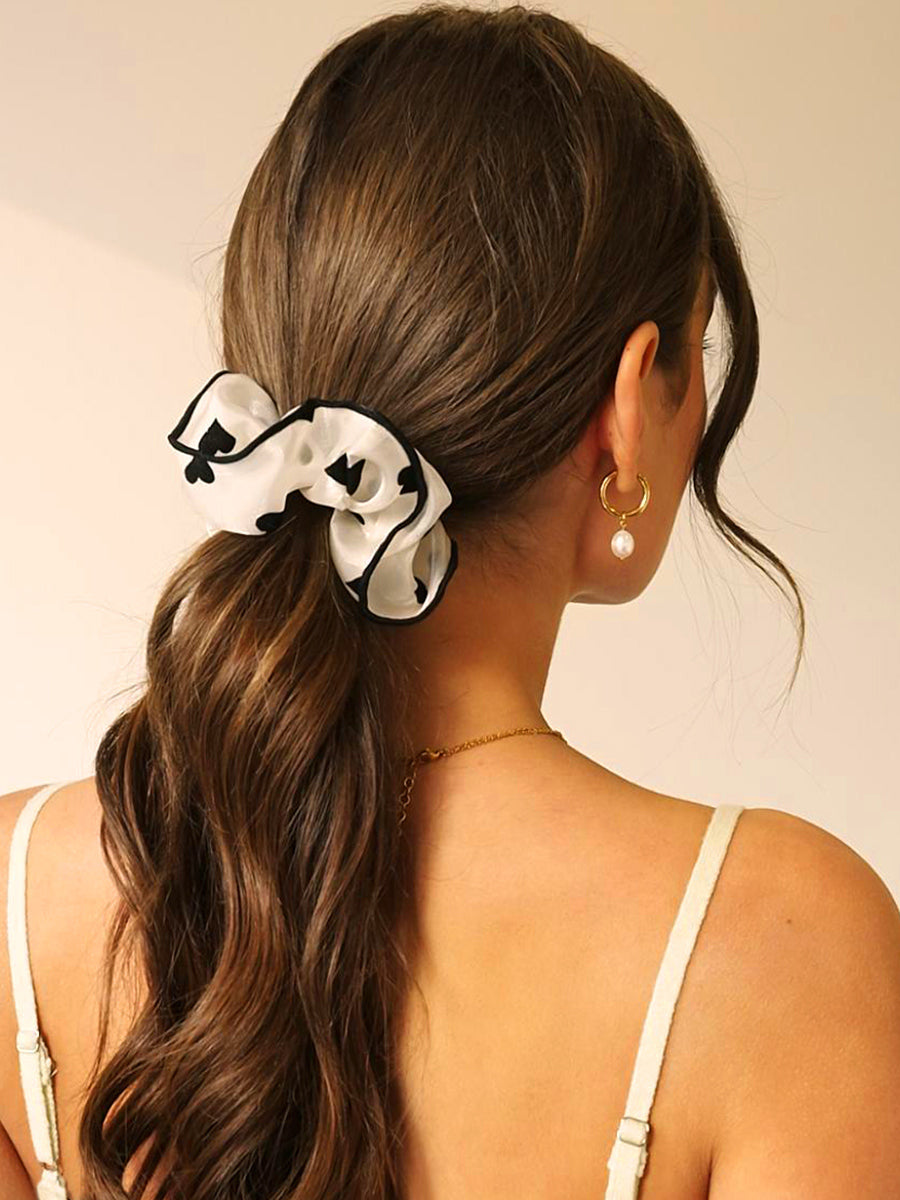 Romantic Heart Scrunchie