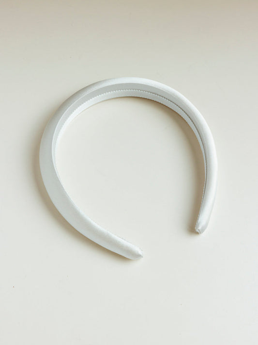 Charming Grace Pure Silk Haarreif White