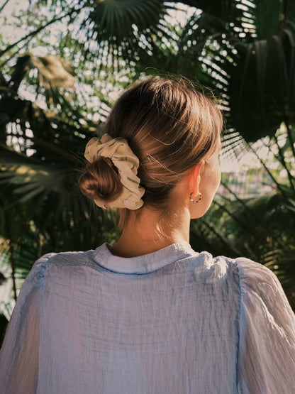Fresh Wave Blue Scrunchie